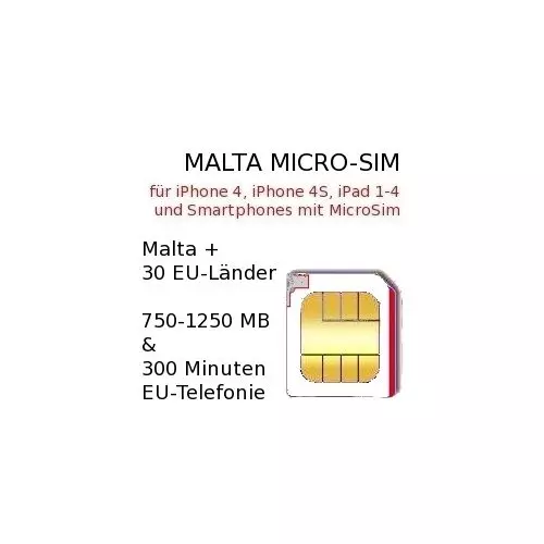 Malta micro-sim