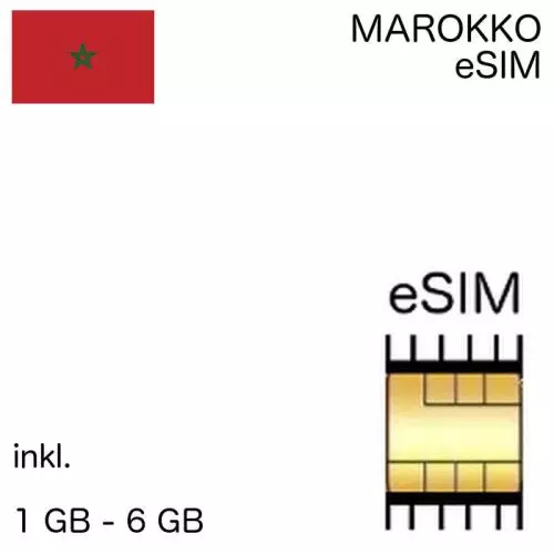 marokkanische eSIM Marokko