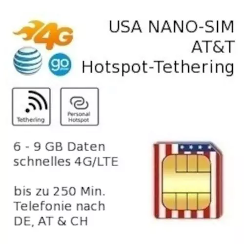 USA NANO-SIM LTE GoPhone