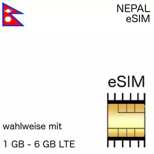 Nepalesische eSIM Nepal
