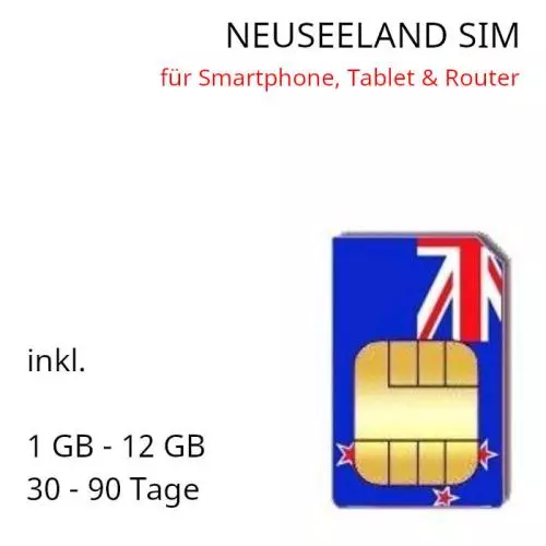 Neuseeland SIM