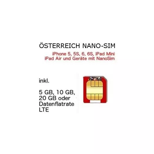 Österreich Nano SIM