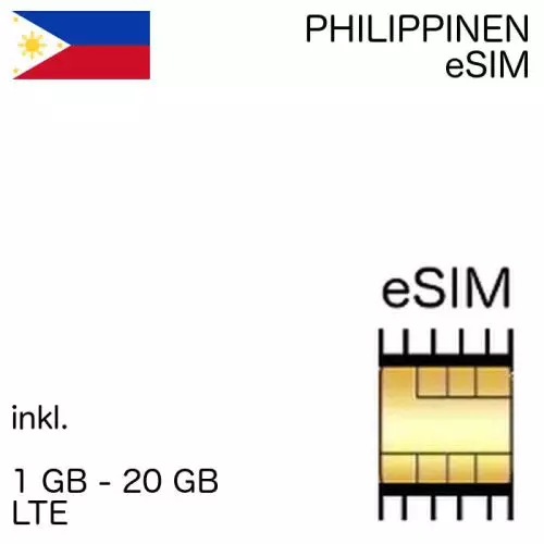 Philippinische eSIM Philippinen