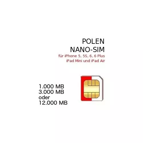 Polen NANO SIM