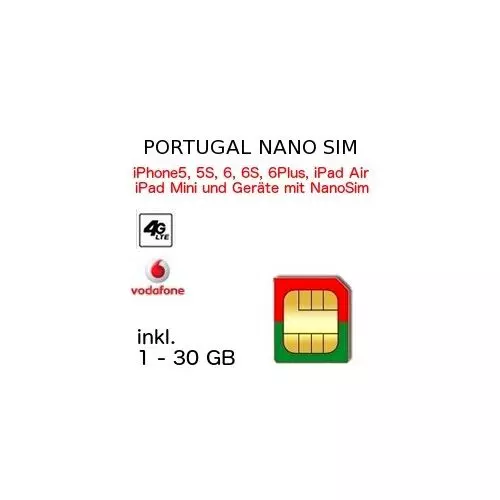 Portugal NANO SIM