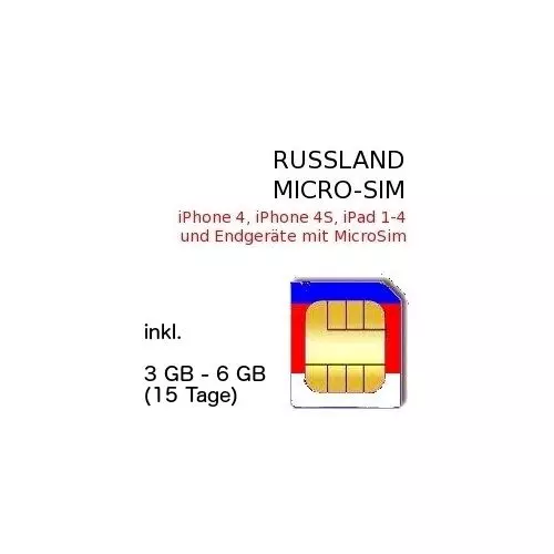 Russland MICRO SIM