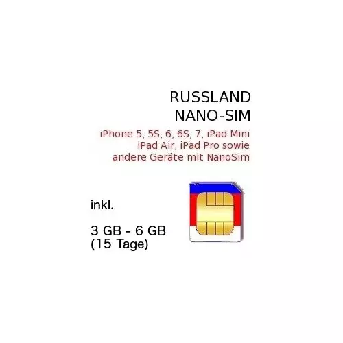 Russland NANO SIM