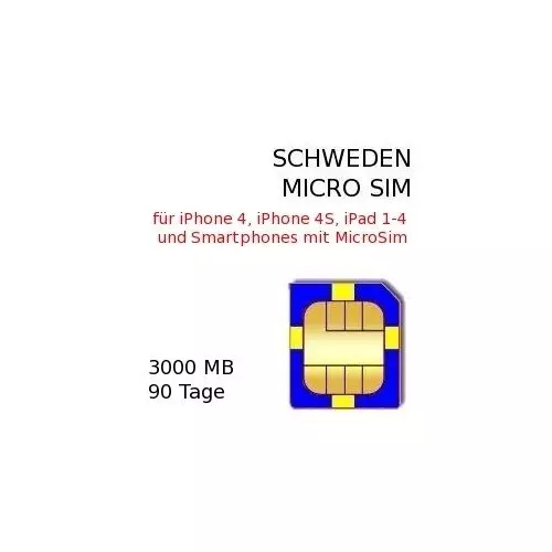 Schweden Micro-SIM