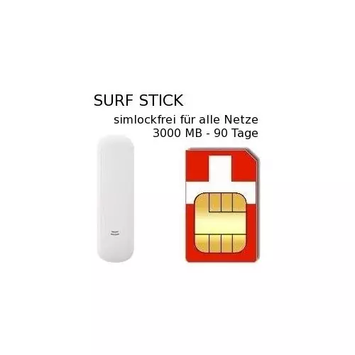 Schweiz Surfstick 3 GB