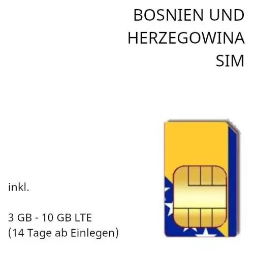 Bosnien Herzegowina SIM