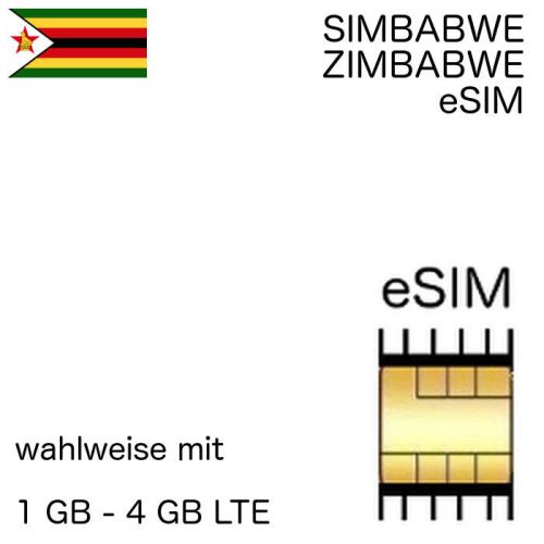 simbabwische eSIM Simbabwe
