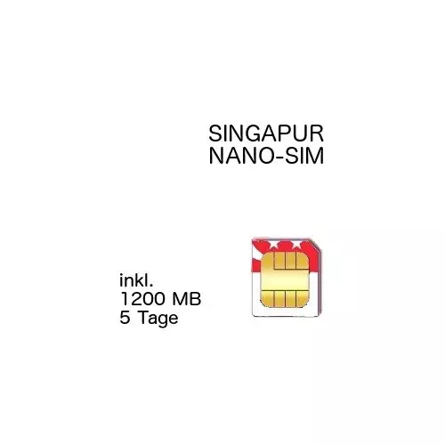 Singapur NANO-SIM