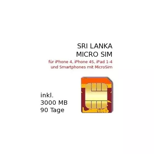 Sri Lanka Micro-Sim