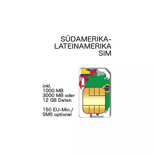 Suedamerika SIM