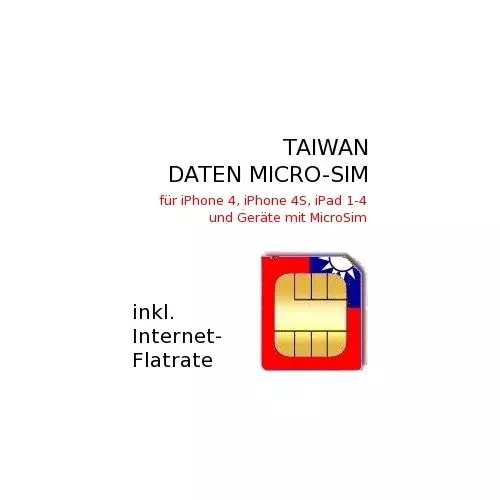 Taiwan Micro SIM