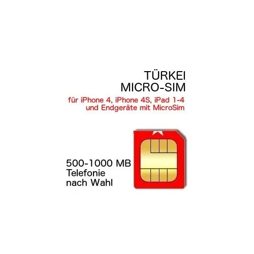 Tuerkei MICRO-SIM