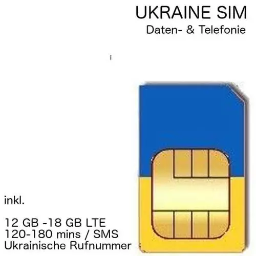 Ukrainische SIM Ukraine