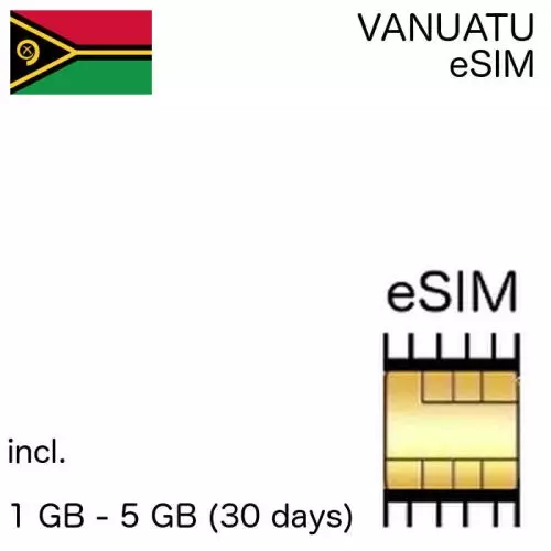 Vanuatuan eSIM Vanuatu