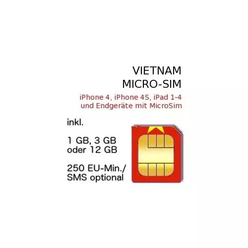 Vietnam micro sim