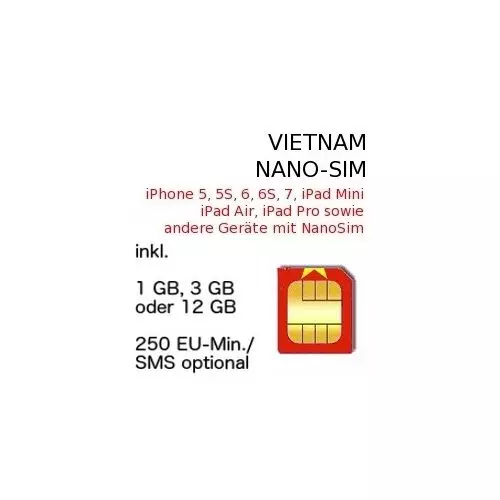 Vietnam NANO SIM