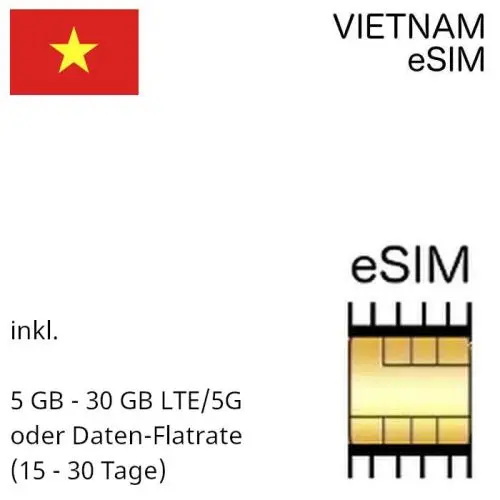 Vietnam eSIm vietnamesisch