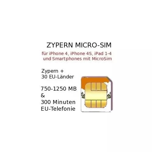 Zypern micro-sim