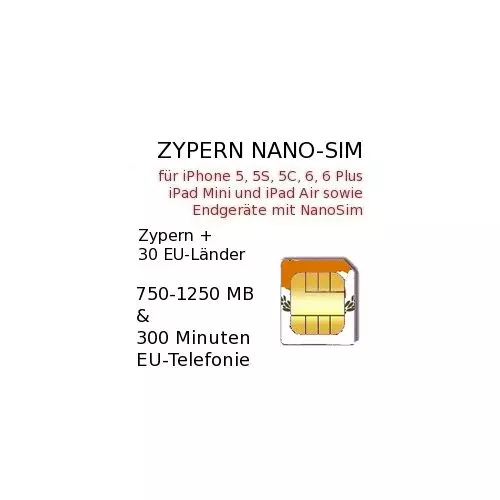 Zypern Nano-SIM
