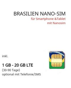 Brasilien NANO-SIM