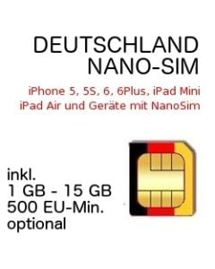 Deutschland NANO-SIM