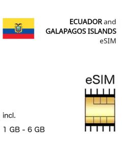 ecuadorian eSIM Ecuador and Galapagos Islands