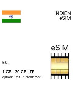 Indien eSIM India