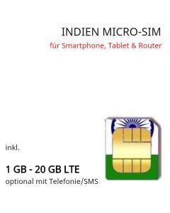 Indien Micro SIM