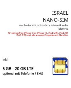 Israel NANO-SIM