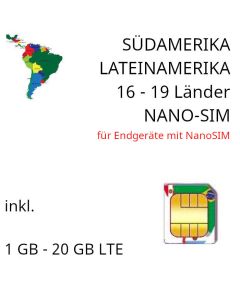 Südamerika NANOSIM