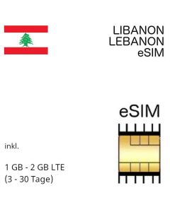 Libanesische eSIM Libanon