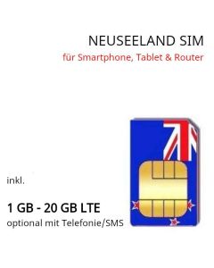 Neuseeland SIM