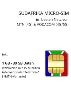 Suedafrika MICRO SIM