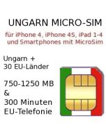 Ungarn Micro SIM